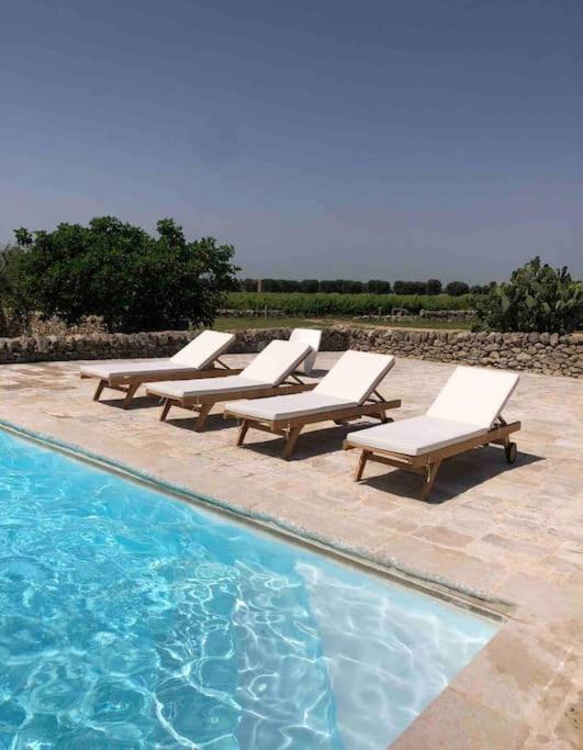 Villa CastelliMasseria Angiulli Piccolo Contrada Angiulli 74023 Grottaglie别墅 外观 照片